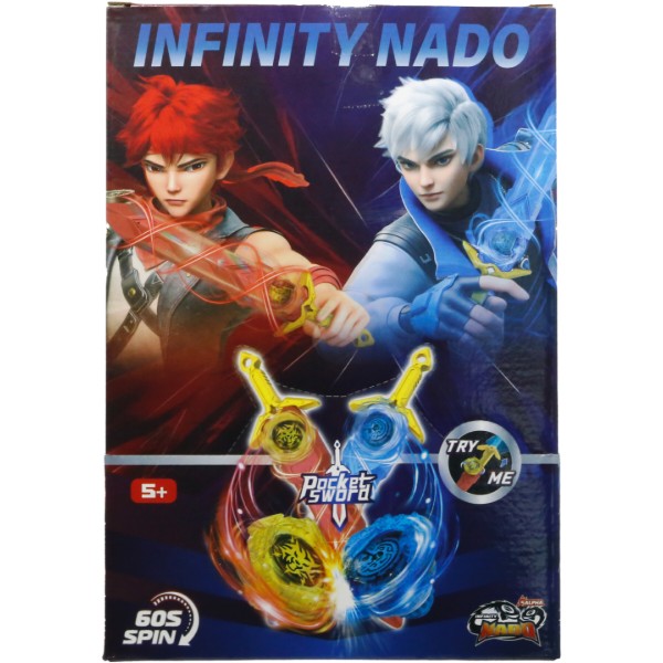 Фото - Дзиґа Infinity Nado VII Pocket Sword Thunder Shadow Hunter (EU664011)